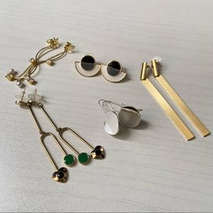 5 Earrings Bundle